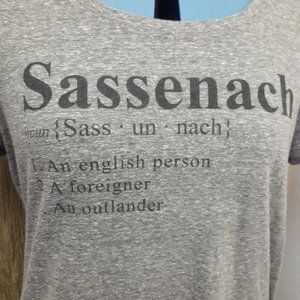 OUtlander Sassenach Tshirt 2XL